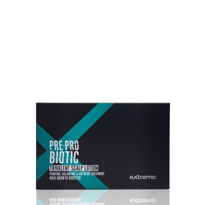 Ампули інтенсив тривалент з пробіотиком EXTREMO PRE-PROBIOTIC Trivalent Scalp Lotion, 10*10 мл фото