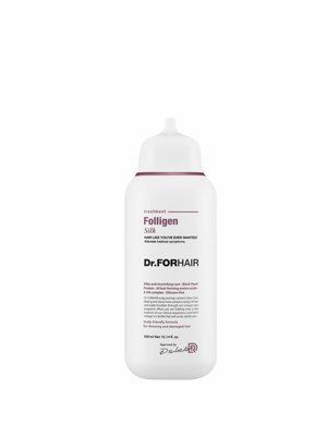 Відновлююча маска-кондиціонер для пошкодженого волосся Dr.FORHAIR Folligen Silk Treatment, 300 мл фото