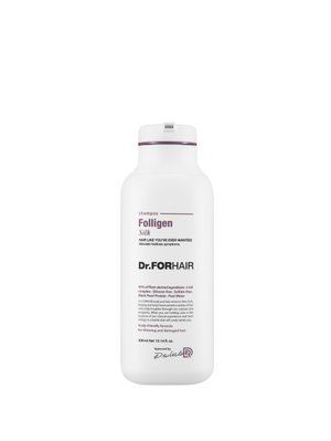 Шампунь для сухого та пошкодженого волосся Dr.FORHAIR Folligen Silk Shampoo, 300 мл фото