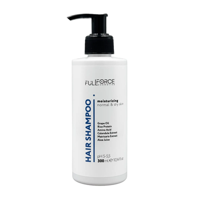 Зволожуючий шампунь для нормальної та сухої шкіри голови FULL FORCE Moisturizing normal & dry skin, 300 мл фото