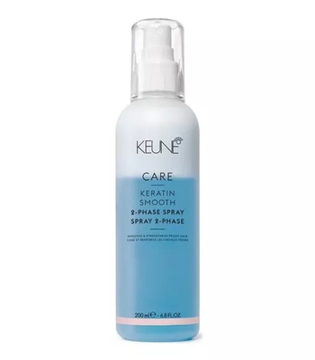 Двохфазний спрей "Кератиновий комплекс" KEUNE CARE KERATIN SMOOTH 2-PHASE SPRAY, 200 мл фото