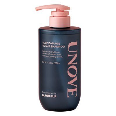 Відновлювальний шампунь для пошкодженого волосся UNOVE Deep Damage Repair Shampoo, 500 мл фото