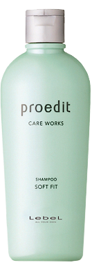 Шампунь для сухого жорсткого волосся Lebel Proedit Soft Fit Shampoo, 300 мл фото
