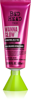 Зволожувальна желеподібна олія для сяйного гладенького волосся Tigi Bed Head Wanna Glow Hydrating Jelly Oil, 100 мл фото