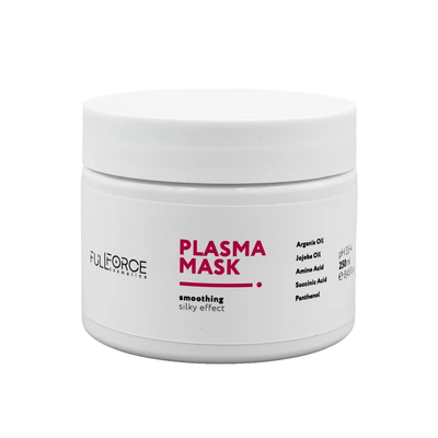 Плазма-маска для розгладження волосся з шовковистим ефектом FULL FORCE Plasma mask smoothing silky effect, 250 мл фото