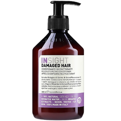Кондиціонер для відновлення пошкодженого волосся INSIGHT DAMAGED Hair Restructurizing Conditioner, 400 мл фото