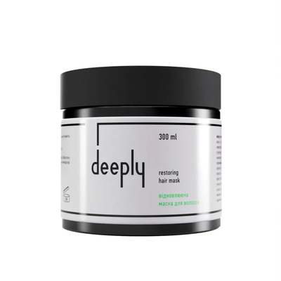 Відновлююча маска для волосся deeply restoring hair mask, 300 мл фото