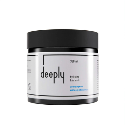 Зволожуюча маска deeply hydrating hair mask, 300 мл фото